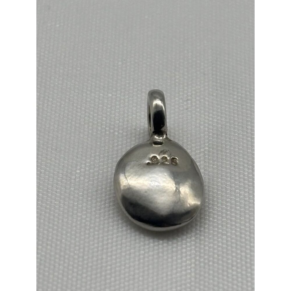Lot of 3 Small Sterling Silver Charms Rocking Horse, College Charm, Nugget Charm - Picture 9 of 9